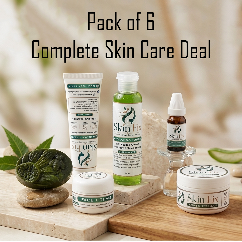 Pack of 6 Complete Skin Care Deal