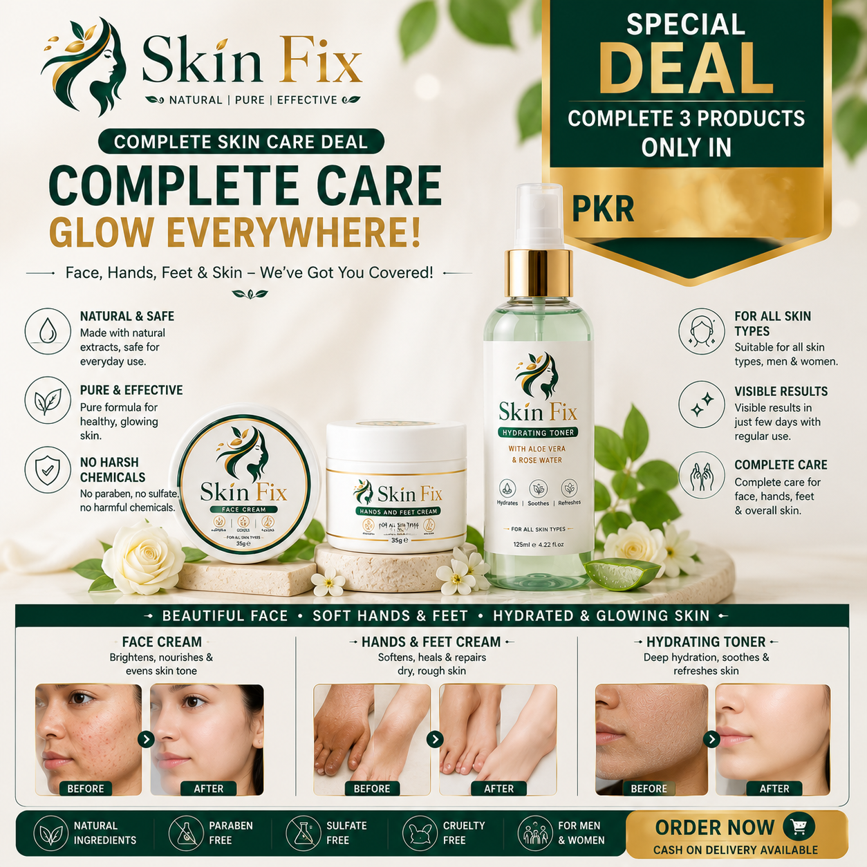 Skin Fix Complete Skin Care Deal